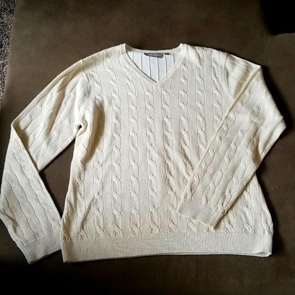 Croft & Barrow Cable Knit Sweater